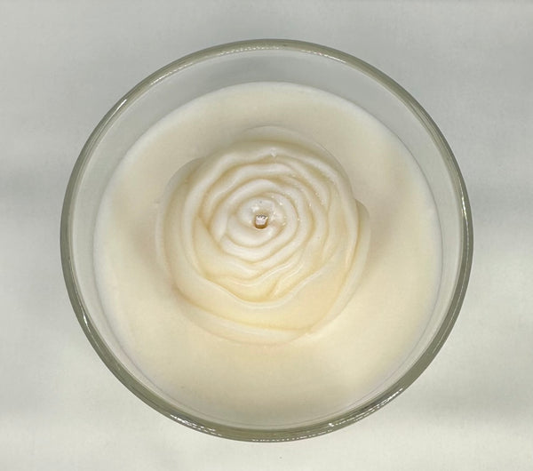 Simply Miss C Quiet Flame Sweet Amber & Coconut Soy Candle